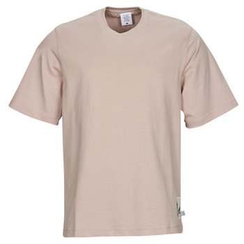 Clothing Men Short-sleeved t-shirts Adidas Sportswear CAPS TEE Beige