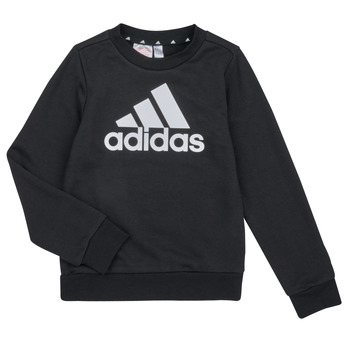 Clothing Children Sweaters Adidas Sportswear ESS BL SWT Black