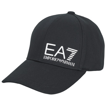 Clothes accessories Men Caps Emporio Armani EA7 TRAIN CORE U CAP LOGO - TRAIN CORE ID U LOGO CAP Black / White