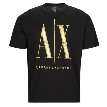 Clothing Men Short-sleeved t-shirts Armani Exchange 8NZTPQ Black / Gold