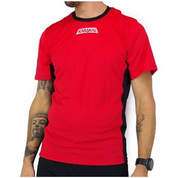 Clothing Men Short-sleeved t-shirts Karakal Pro Tour Tee Red