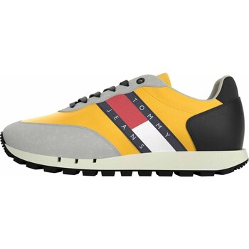 Shoes Men Low top trainers Tommy Hilfiger EM0EM01136PSU Orange, Grey