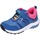 Shoes Girl Trainers Geox BE998 J ASTEROID Blue