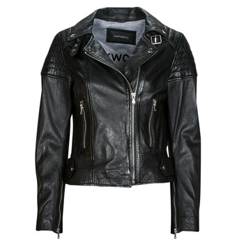 Clothing Women Leather jackets / Imitation leather Oakwood SASHA 6 Black