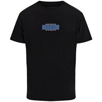 Clothing Men Short-sleeved t-shirts Guess M2BI56I3Z14JBLK Black