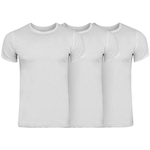 Clothing Men Short-sleeved t-shirts Calvin Klein Jeans NB4011E100 White