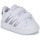 Shoes Girl Low top trainers Adidas Sportswear GRAND COURT 2.0 CF White / Silver