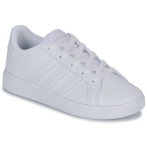 Shoes Children Low top trainers Adidas Sportswear GRAND COURT 2.0 K White