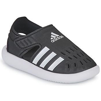 Shoes Children Low top trainers Adidas Sportswear WATER SANDAL I Black / White / grey / turquoise
