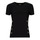 Clothing Women Short-sleeved t-shirts Emporio Armani EA7 3RTT08-TJDZZ Black / Gold
