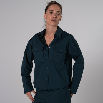 Clothing Women Jackets / Blazers THEAD. HAILEY SHIRT Marine