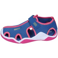 Shoes Girl Sandals Geox BD50 J ANDROID Blue