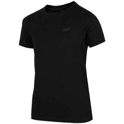 Clothing Boy Short-sleeved t-shirts 4F JTSM001 Black