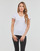 Clothing Women Short-sleeved t-shirts Emporio Armani T-SHIRT V NECK White