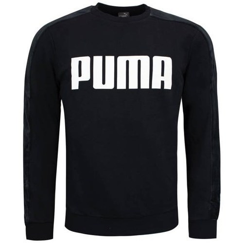 Clothing Men Sweaters Puma Velvet Crew Black
