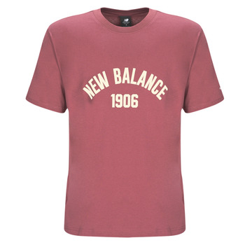 Clothing Men Short-sleeved t-shirts New Balance MT33554-WAD Pink
