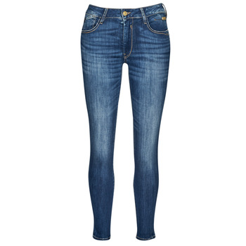 Clothing Women Slim jeans Le Temps des Cerises PULP HIGH C KIRR Blue