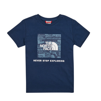 Clothing Boy Short-sleeved t-shirts The North Face Boys S/S Redbox Tee Marine
