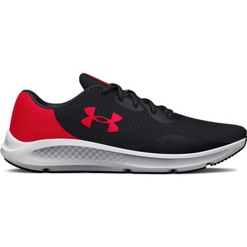 Shoes Men Low top trainers Under Armour Charged Pursuit 3 Tech Black, Red