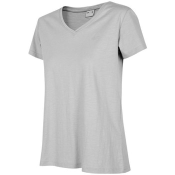 Clothing Women Short-sleeved t-shirts 4F TSD352 Grey