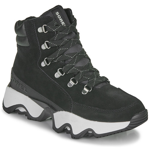 Shoes Women Mid boots Sorel KINETIC IMPACT CONQUEST WP  black