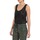 Clothing Women Tops / Sleeveless T-shirts Stella Forest ADE007 Black