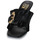 Shoes Women Mules Versace Jeans Couture 74VA3S70-71570 Black / Gold