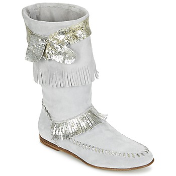 Shoes Women High boots Now MATELI Grey / Silver