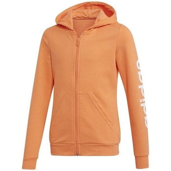 Clothing Girl Sweaters adidas Originals E Lin FZ HD Orange