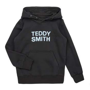 Clothing Boy Sweaters Teddy Smith SICLASS HOODY Black
