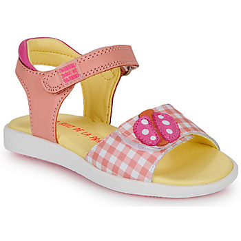Shoes Girl Sandals Agatha Ruiz de la Prada AITANA White / Pink