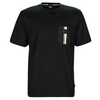 Clothing Men Short-sleeved t-shirts BOSS TESSIN 07 Black