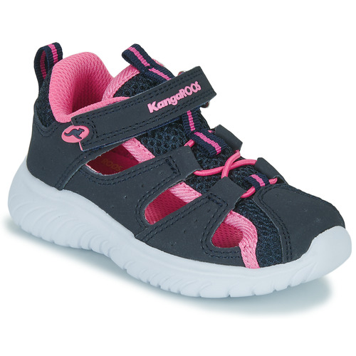 Shoes Girl Outdoor sandals Kangaroos KI-Rock Lite EV Marine / Pink