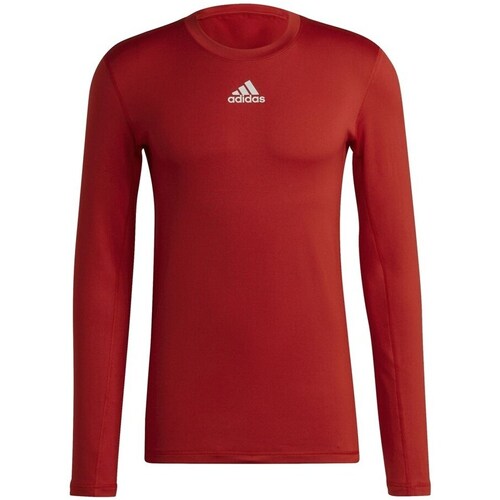 Clothing Men Short-sleeved t-shirts adidas Originals Techfit Red