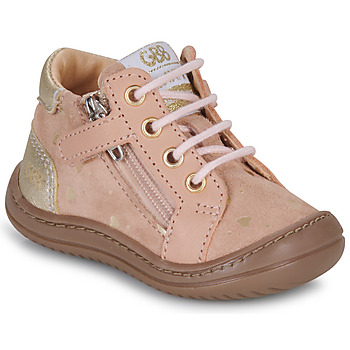 Shoes Girl Hi top trainers GBB FLEXOO ZIPETTE Pink