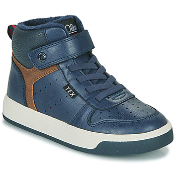 Shoes Boy Hi top trainers S.Oliver 45301-41-805 Marine