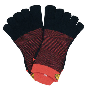 Shoe accessories Sports socks Vibram Fivefingers ATHLETIC NO SHOW Red / Black