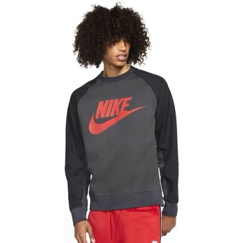 Clothing Men Sweaters Nike 34935358855 Grey