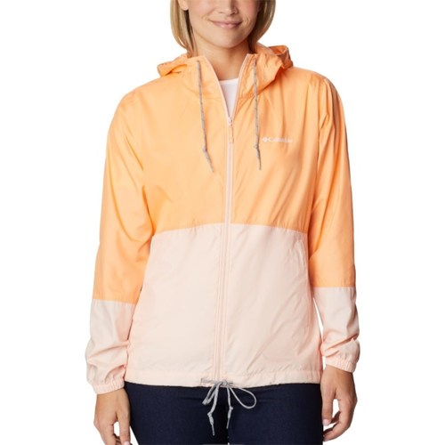 Clothing Women Jackets Columbia Flash Forward Windbreaker Jacket Orange, Beige