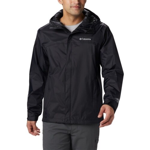 Clothing Men Jackets Columbia Watertight II Rain Jacket Black