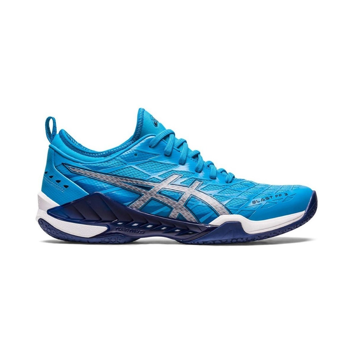 asics  blast ff 3  men's indoor sports trainers (shoes) in blue