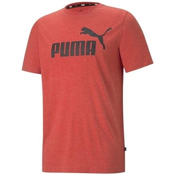 Clothing Men Short-sleeved t-shirts Puma Essentials Orange