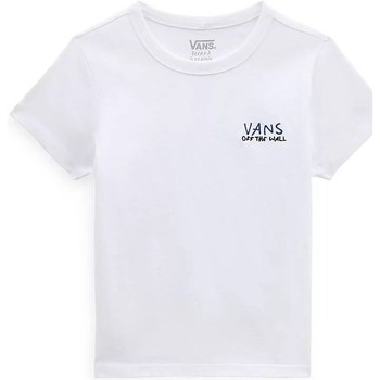 Clothing Women Short-sleeved t-shirts Vans Breana Skate Mini Tee White