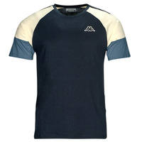 Clothing Men Short-sleeved t-shirts Kappa IPOOL Marine / Blue / White