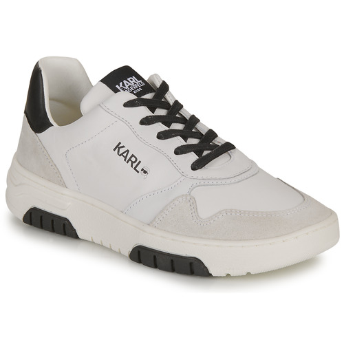 Shoes Boy Low top trainers Karl Lagerfeld Z29071 White / Grey / Black