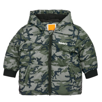Clothing Boy Duffel coats Timberland T60015-655-C Camouflage