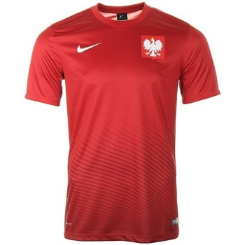 Clothing Men Short-sleeved t-shirts Nike Poland Supporters Tee Away Red