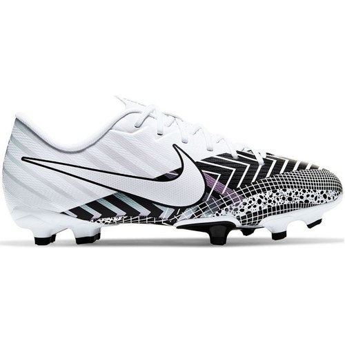 Shoes Children Football shoes Nike Mercurial Vapor 13 Academy Mds Fgmg JR White, Black
