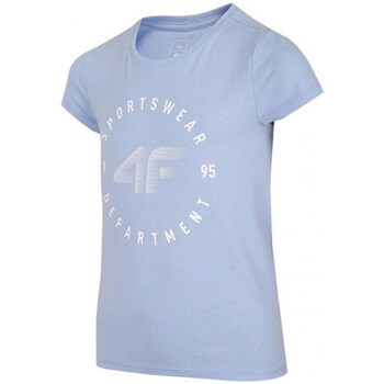 Clothing Girl Short-sleeved t-shirts 4F JTSD003 Blue