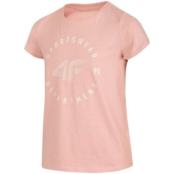 Clothing Girl Short-sleeved t-shirts 4F JTSD003 Pink